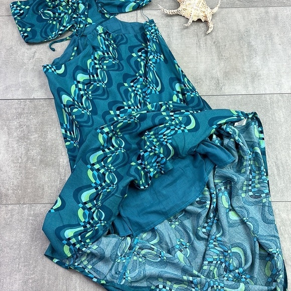 🔆O’neill🔆 LILA MAXI MAXI DRESS Date night beautiful beach - Picture 5 of 14